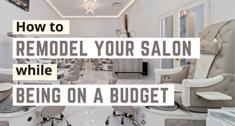 How to remodel your salon while on a budget
