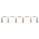 LUX Le Blanc Multi Manicure Nail Table Marble Top with UV Hole, Vent & USB