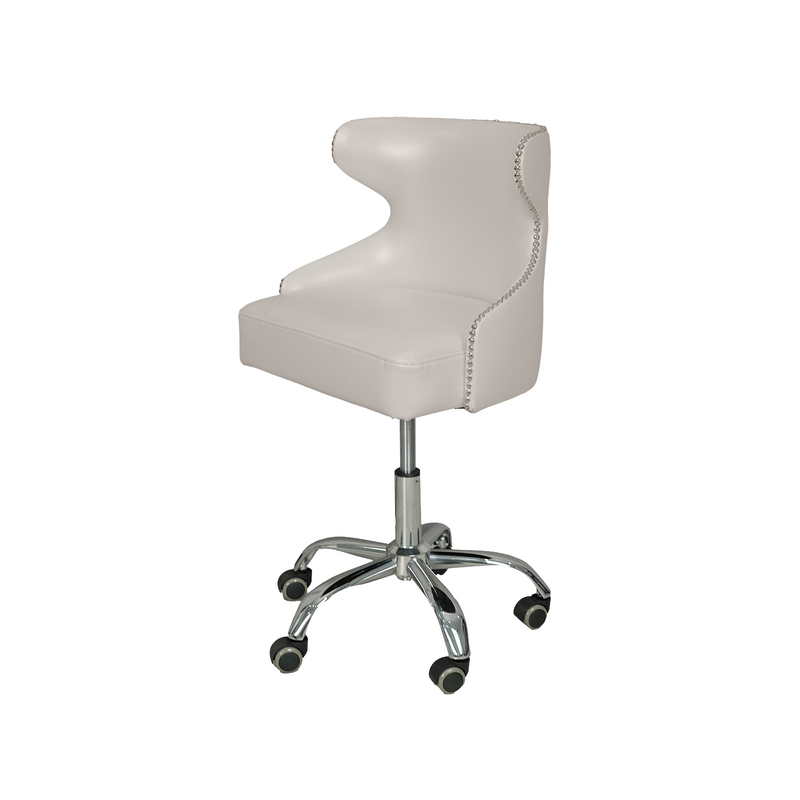 LUX550 Customer Rollable Chair for Manicure Station