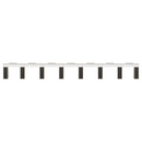 LUX Le Blanc Multi Manicure Nail Table Marble Top with UV Hole, Vent & USB