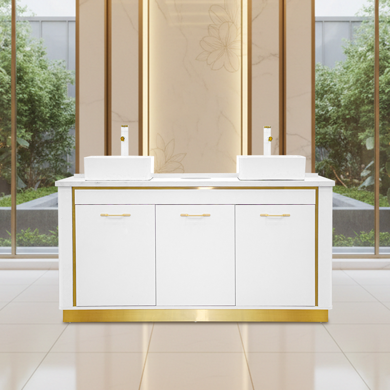 Lux Double Sink WB-01 for Salons and Luxury Homes