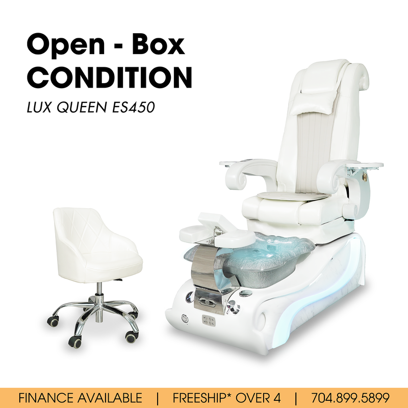 LUX QUEEN ES450 Pedicure Massage Chair :: OPEN-BOX CONDITION