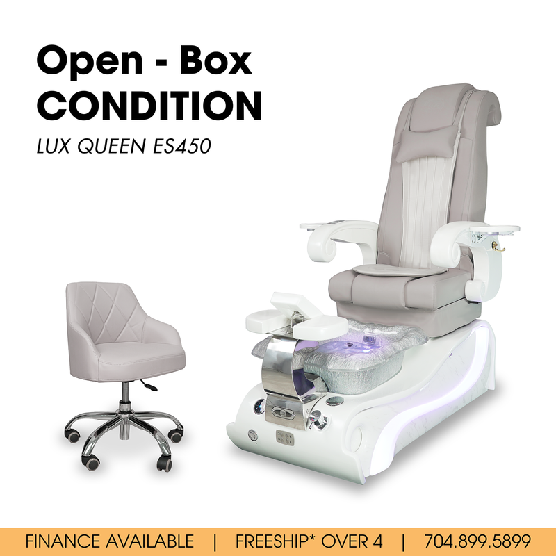 LUX QUEEN ES450 Pedicure Massage Chair :: OPEN-BOX CONDITION