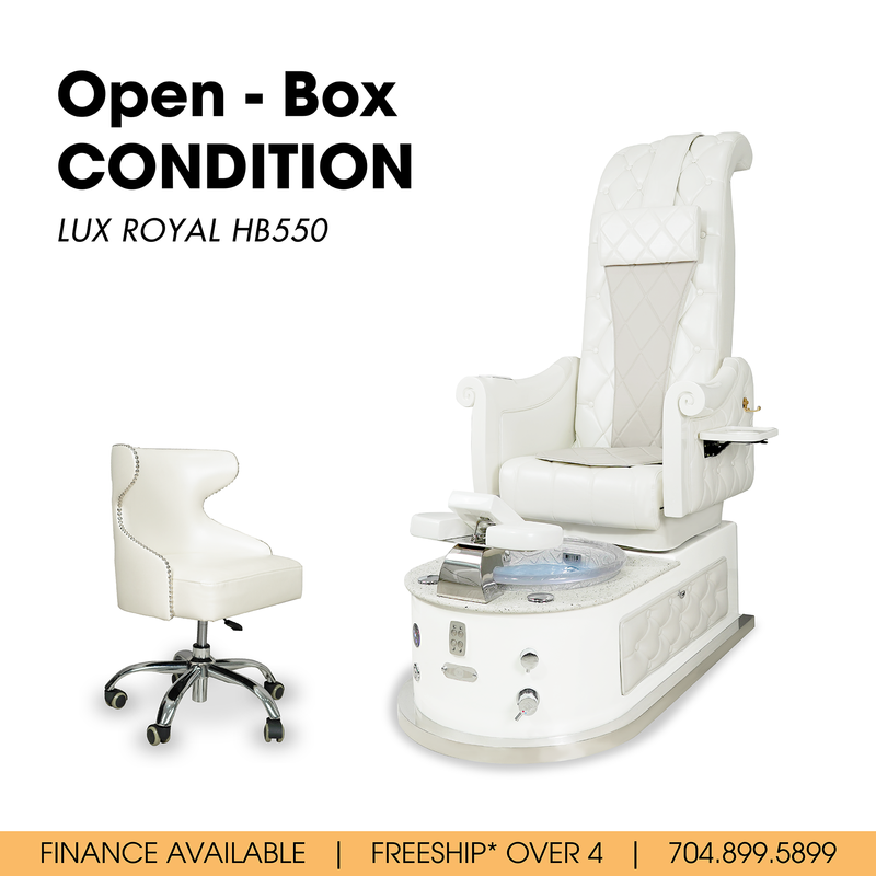 LUX ROYAL HB550s Pedicure Massage Spa Chair :: Open Box Condition