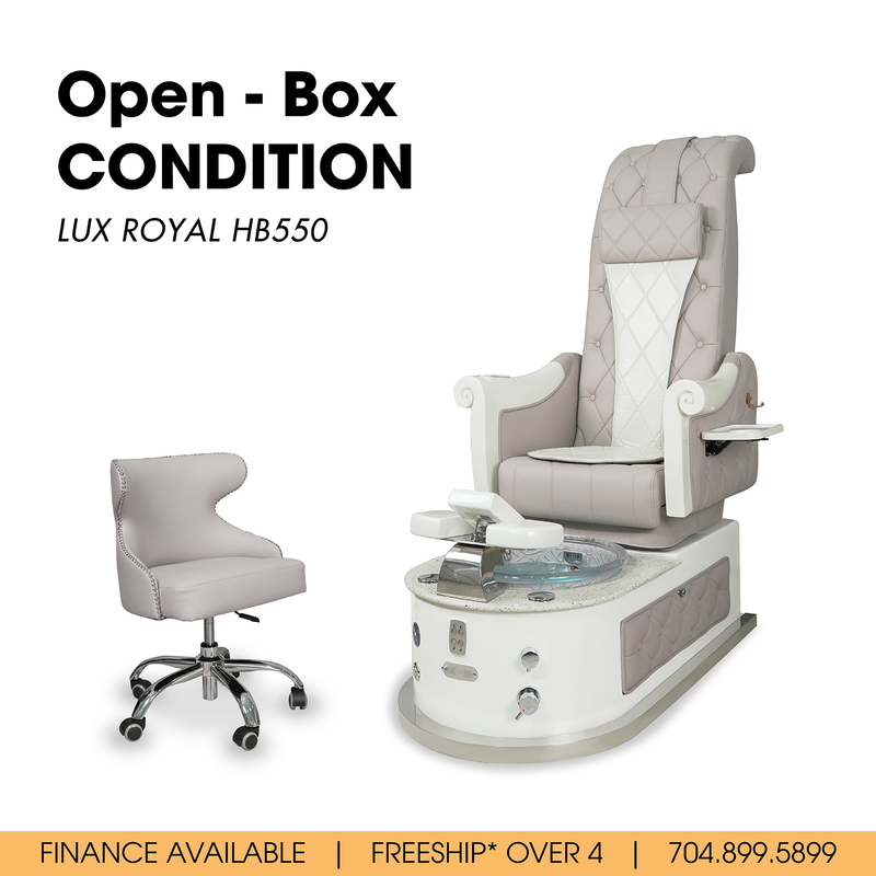 LUX ROYAL HB550s Pedicure Massage Spa Chair :: Open Box Condition