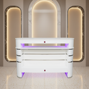 LUX90 4-Person Nail Table UV Dryer for Manicure & Pedicure