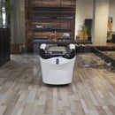 Salon Shampoo Bowl Bed with Full Back Massage, Arm Airbag Massage, and Calf Massage for Beauty Salons