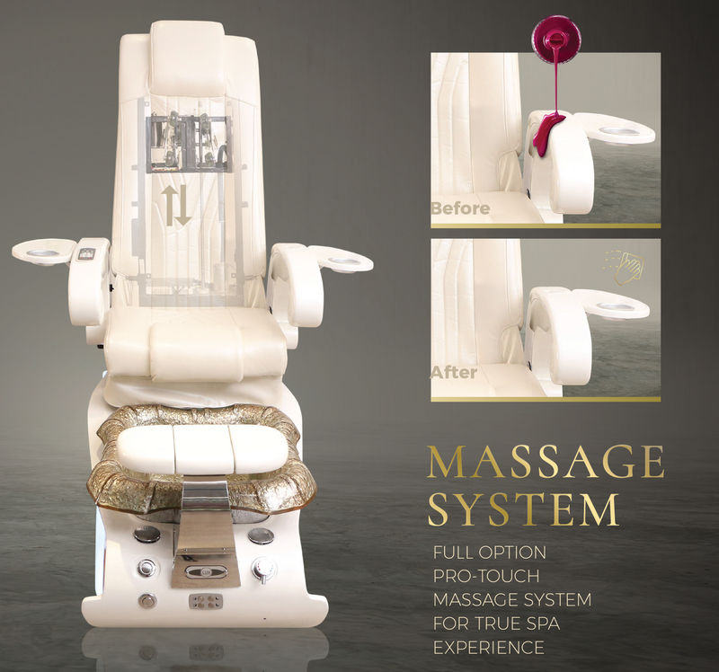 LUX QUEEN ES450 Pedicure Massage Chair :: OPEN-BOX CONDITION