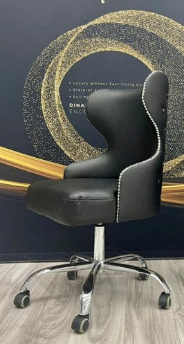 LUX550 Customer + Technician Rollable Chair Combo for Manicure Station