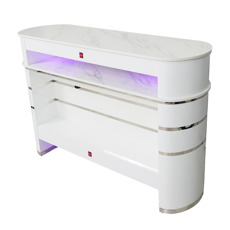 LUX90 4-Person Nail Table UV Dryer for Manicure & Pedicure