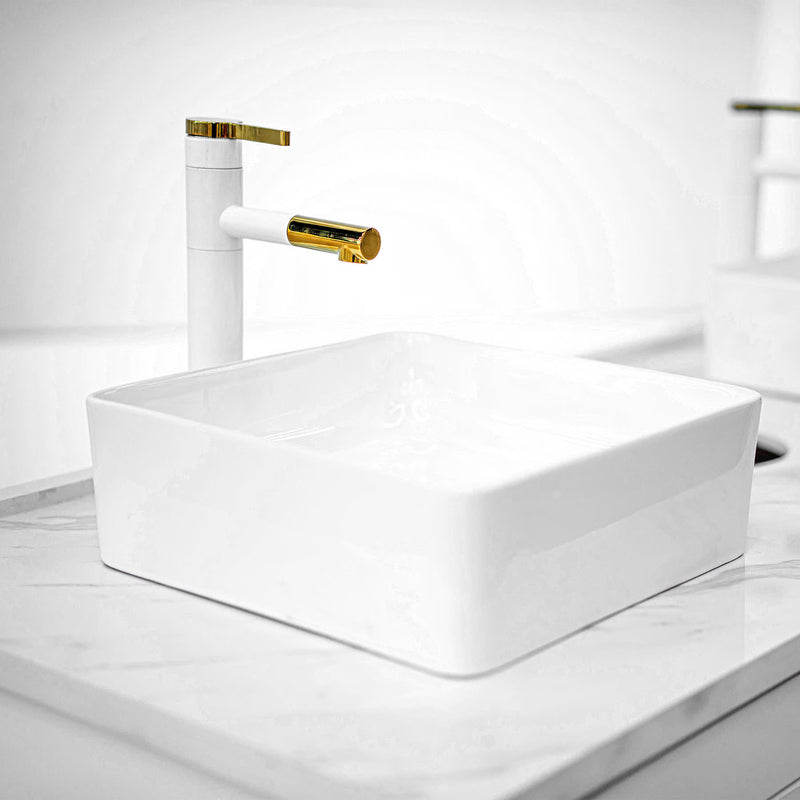 Lux Double Sink Vanity for Salons and Luxury Homes