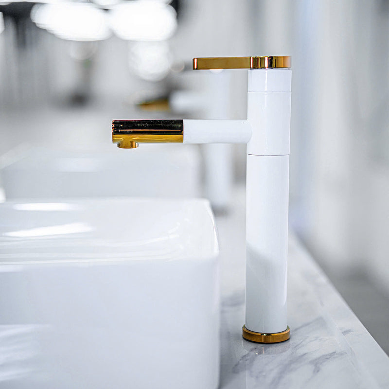 Lux Double Sink Vanity for Salons and Luxury Homes