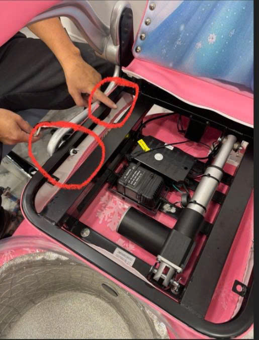 screw for pedicure kid