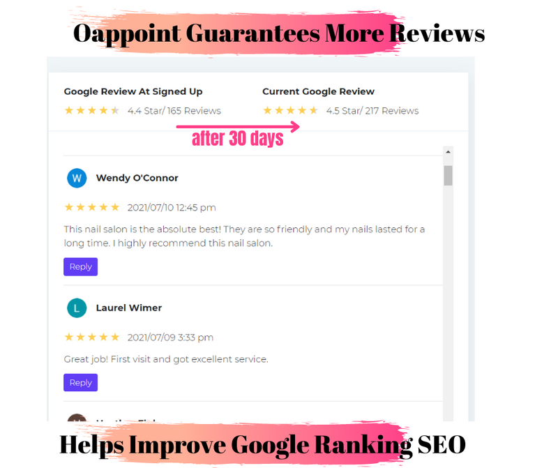 OAPPOINT Online Booking, Check-In, Rewards, and Marketing