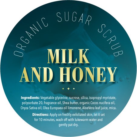 LUX Organic Sugar Scrub Gel with Fine Sugar for Sensitive Skin - 4.5 Gallon