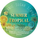 LUX Organic Sugar Scrub Gel with Fine Sugar for Sensitive Skin - 4.5 Gallon